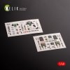 KELIK K48130 Jas-39 D - interior 3D decals for Italeri kit 1/48